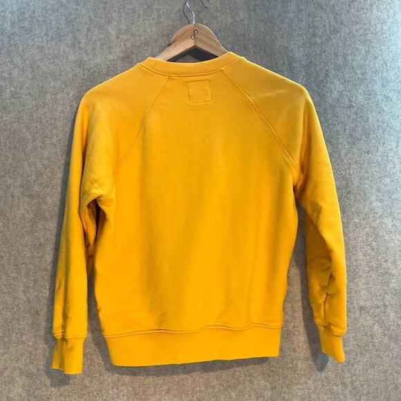 For Better Days Yellow Crewneck Sweater Size Medium - Picture 3 of 4